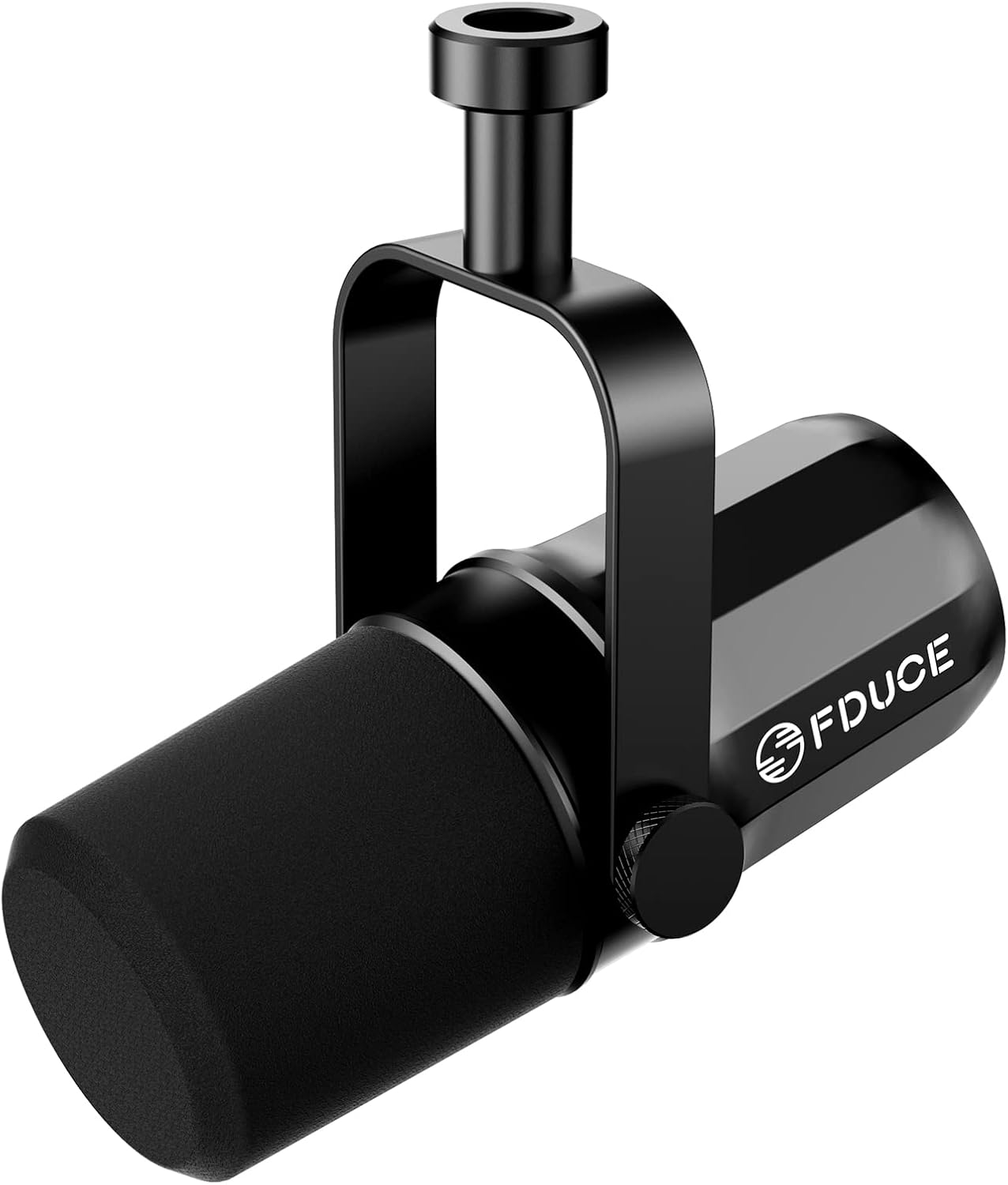 Dynamic Microphone, XLR/USB Podcast Recording PC Microphone for Vocal Voice-Over Streaming, Studio Metal Mic with Mute, Headphone Jack, Monitoring Volume Control, with Boom Arm (SL40+)