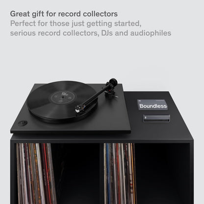Record Cleaner Brush - Carbon Fiber Anti-Static Vinyl Brush - Record Player Accessories for Vinyl Cleaning