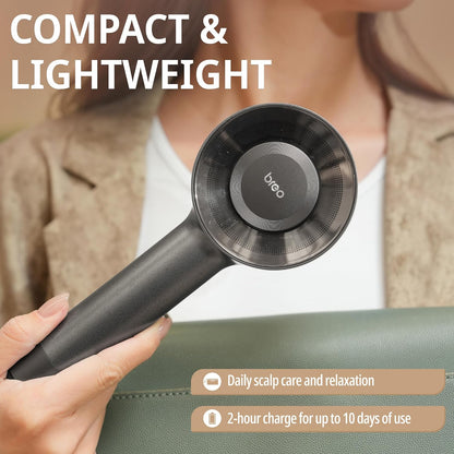 Scalp 3L Laser Hair Growth Comb with 650Nm Infrared Technology, 360° Scalp Massager, Waterproof Design, Effective Scalp Stimulation and Hair Regrowth