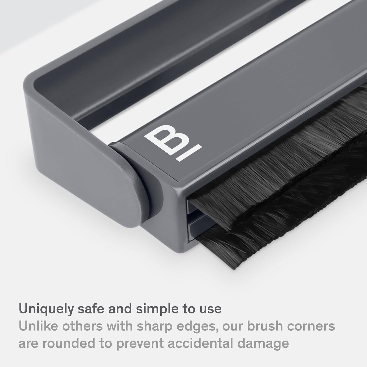 Record Cleaner Brush - Carbon Fiber Anti-Static Vinyl Brush - Record Player Accessories for Vinyl Cleaning