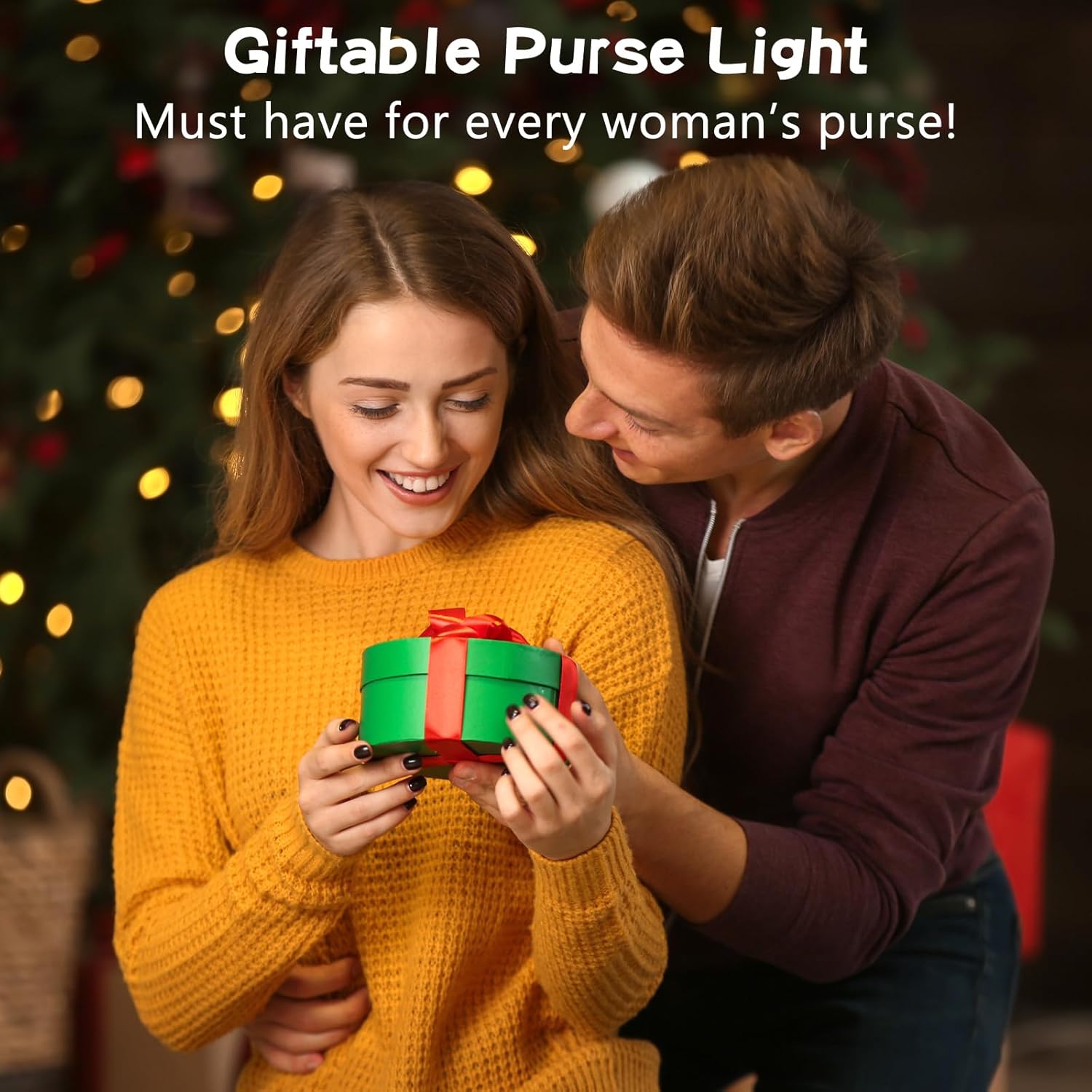 Purse Light Handbag Light with Automatic Sensor Bed Lamp Gift Ideas Purse Must Haves Accessories for Women