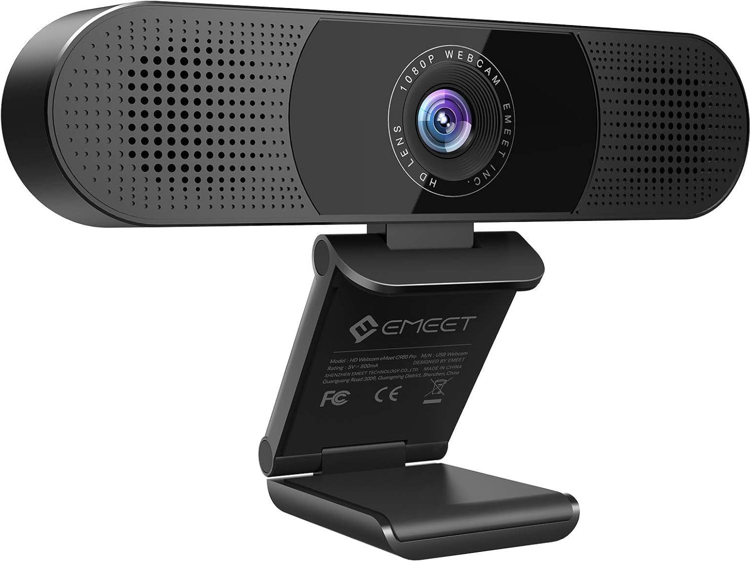 1080P Webcam with Microphone, C960 Web Camera, 2 Mics Streaming Webcam, 90°FOV Computer Camera, Plug and Play USB Web Cam for Online Calling/Conferencing, Zoom/Teams/Facetime/Youtube, Laptop/Pc