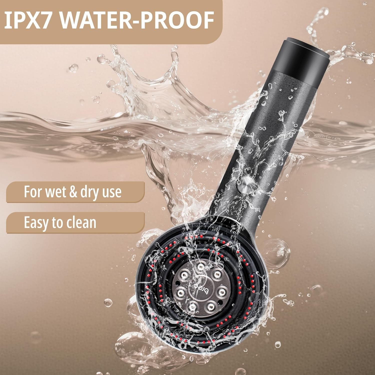 Scalp 3L Laser Hair Growth Comb with 650Nm Infrared Technology, 360° Scalp Massager, Waterproof Design, Effective Scalp Stimulation and Hair Regrowth